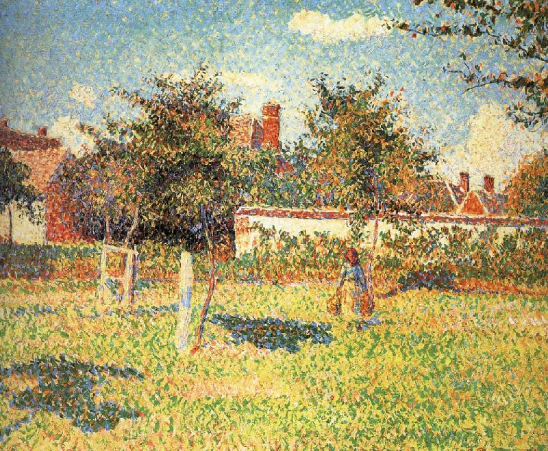 Camille Pissarro Afternoon sunshine oil painting picture